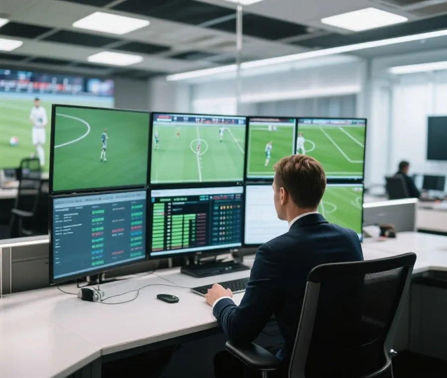 赛事分析数据示意图